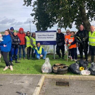 PORTRUN UNDERWATER AND SHORELINE BIG LITTER PICK